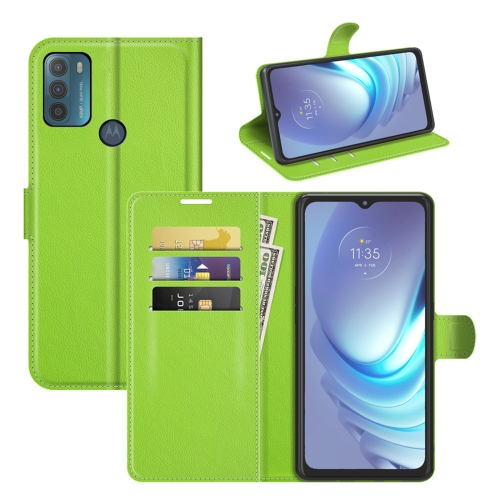LITCHI Motorola Moto G50 zöld védőburkolat termék 2. képe