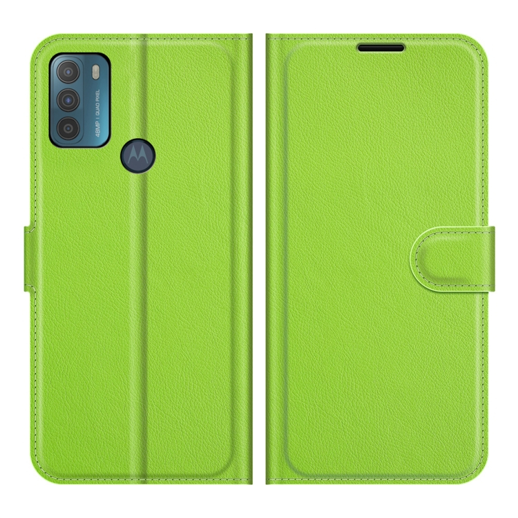 LITCHI Motorola Moto G50 zöld védőburkolat akciós termékkép 1