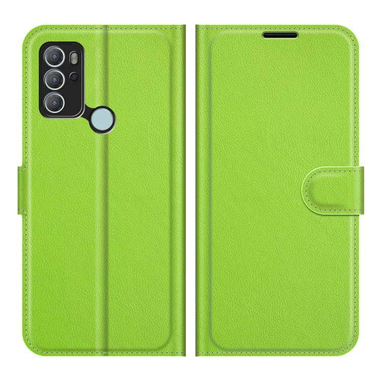 LITCHI Védőburkolat Motorola Moto G60s zöld akciós termékkép 1