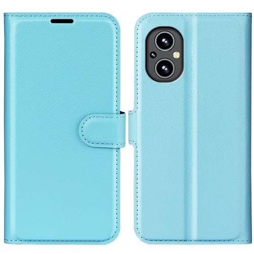 LITCHI Védőburkolat OnePlus Nord N20 5G kék színű akciós termékkép 1