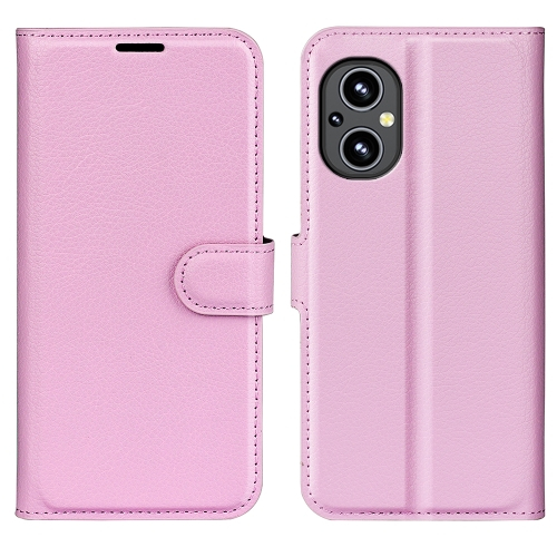LITCHI Védőburkolat OnePlus Nord N20 5G rózsaszín akciós termékkép 1