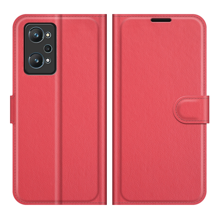 LITCHI Védőburkolat Realme GT Neo2 5G piros akciós termékkép 1
