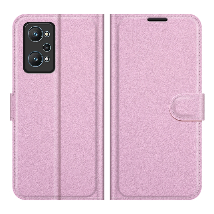 LITCHI Védőborítás Realme GT Neo2 5G pinkhez akciós termékkép 1