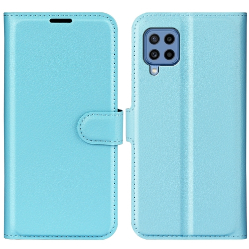 LITCHI Védőburkolat Samsung Galaxy M22 kék akciós termékkép 1