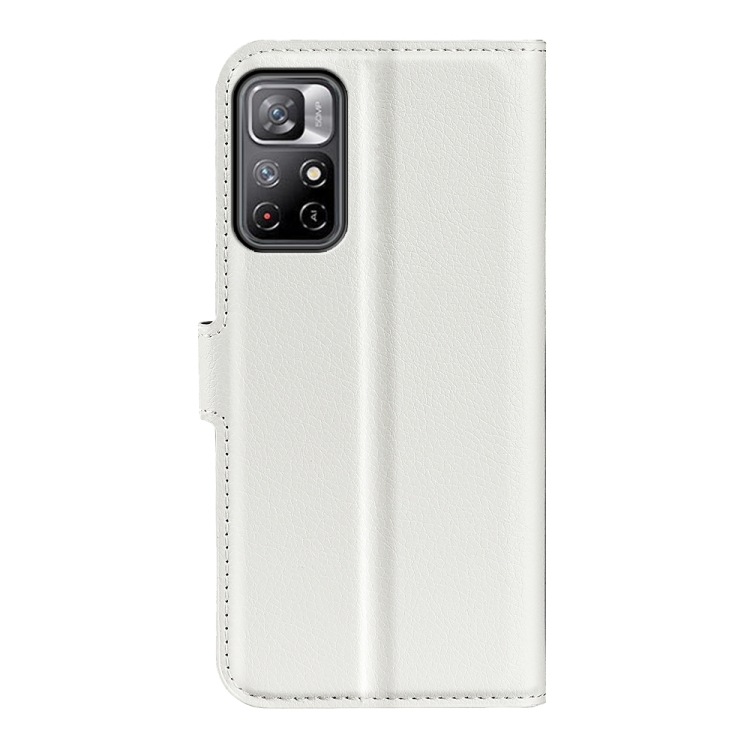 LITCHI Védőburkolat Xiaomi Poco M4 Pro 5G / Redmi Note 11S 5G fehér termék 2. képe
