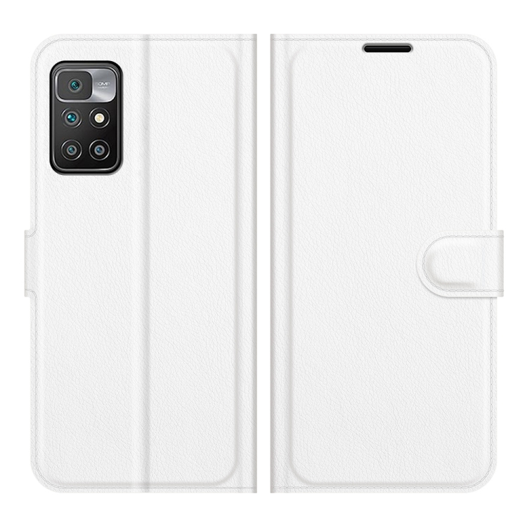 LITCHI Védő fedezésére Xiaomi Redmi 10 / Redmi 10 2022 fehér akciós termékkép 1