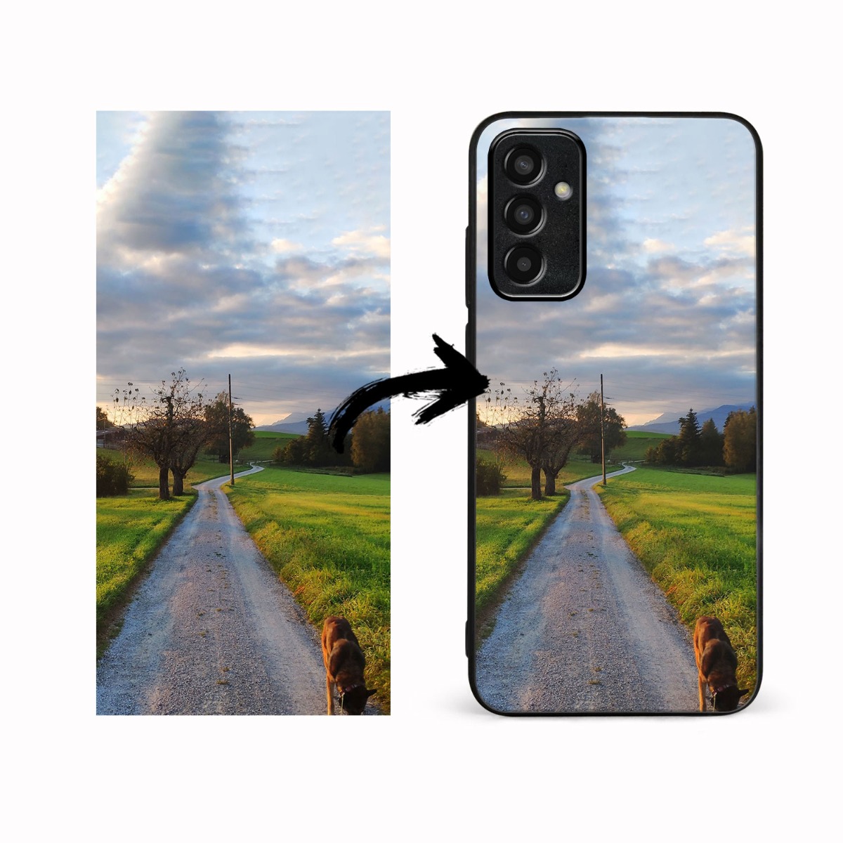 Egyedi fényképes tok Samsung Galaxy M23 5G készülékhez termék 2. képe