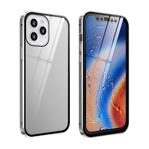 Mágneses borítás 360° Apple iPhone 12 Pro Max ezüst akciós termékkép 1