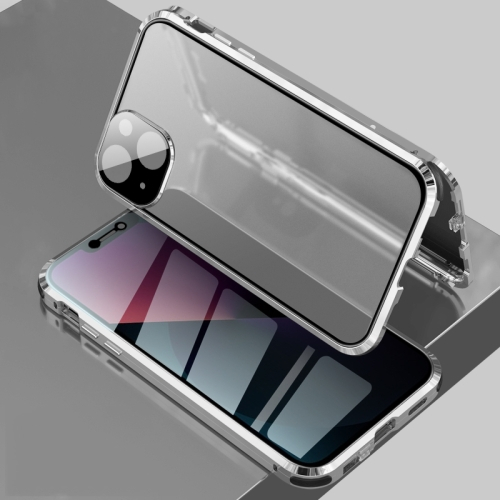 Mágneses tok 360 Apple iPhone 13 mini ezüst termék 2. képe