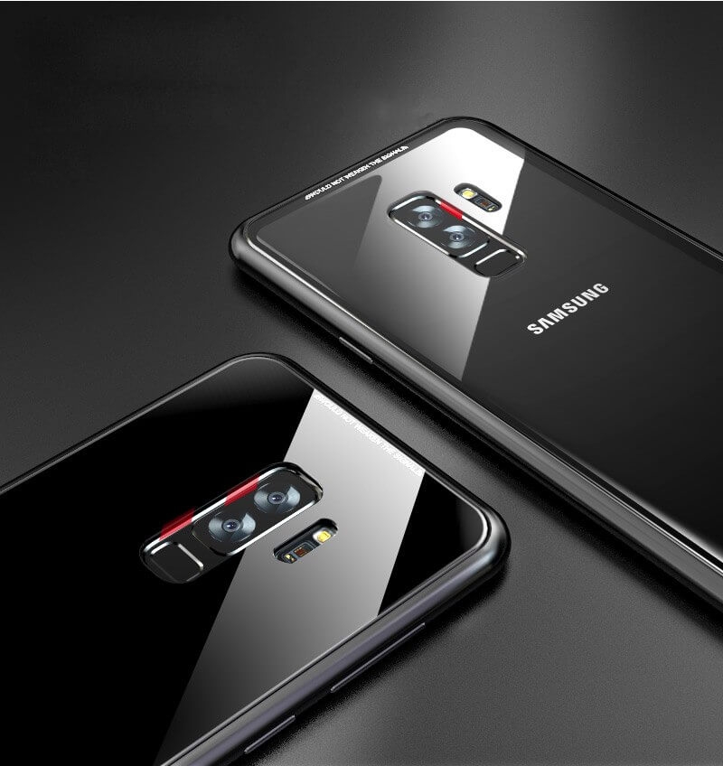 Magnetický obal 360 Samsung Galaxy S9 Plus čierny termék 2. képe