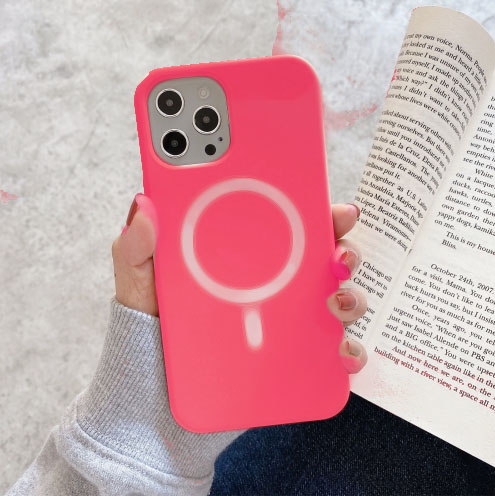 RUBBER MAGSAFE tok Apple iPhone 11 Pro rózsaszín akciós termékkép 1