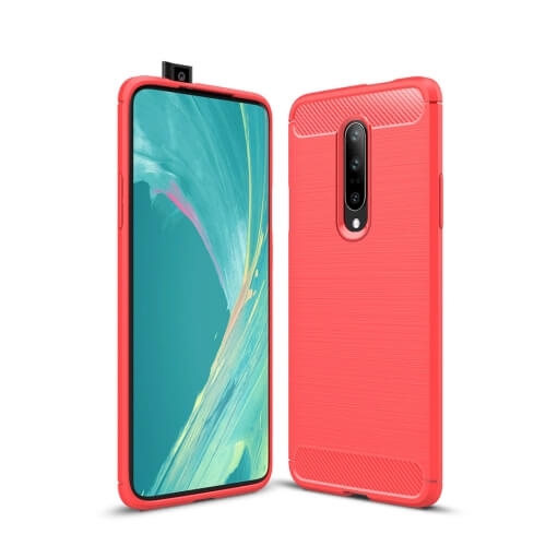 FLEXI TPU tok OnePlus 7 Pro piros akciós termékkép 1