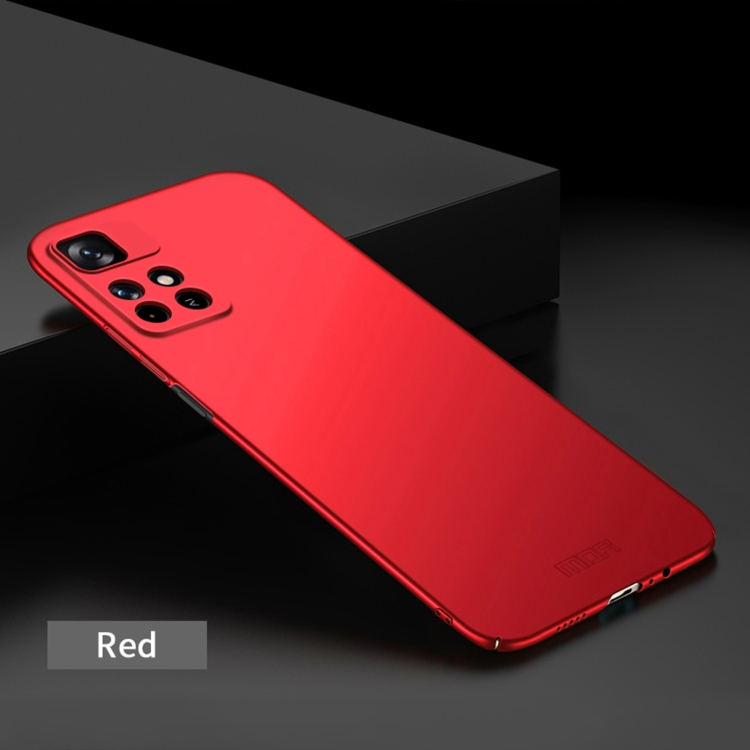 MOFI Ultra-vékony burkolat Xiaomi Poco M4 Pro 5G / Redmi Note 11S 5G piros termék 2. képe