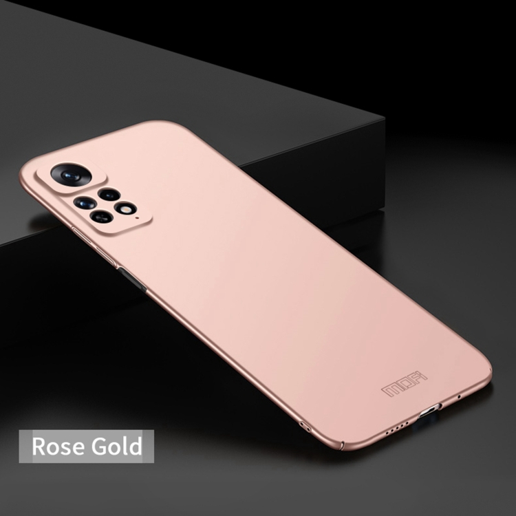 MOFI Ultra vékony tok Xiaomi Redmi Note 11 Pro rózsaszín termék 2. képe