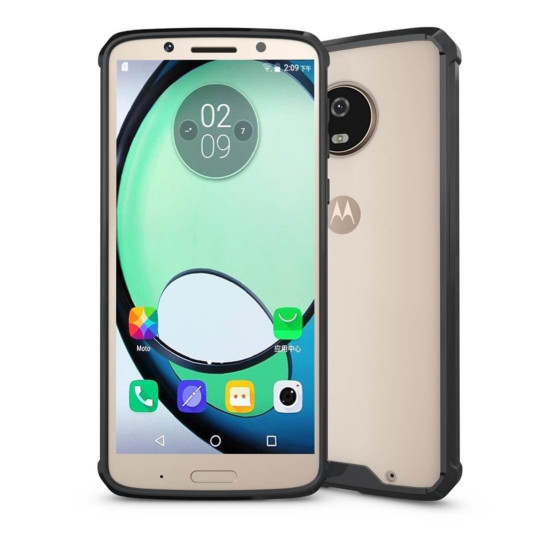 SHOCK Odolný kryt Motorola Moto G6 Plus čierny akciós termékkép 1