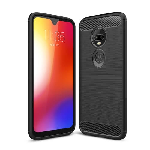 FLEXI TPU Motorola Moto G7 fekete akciós termékkép 1