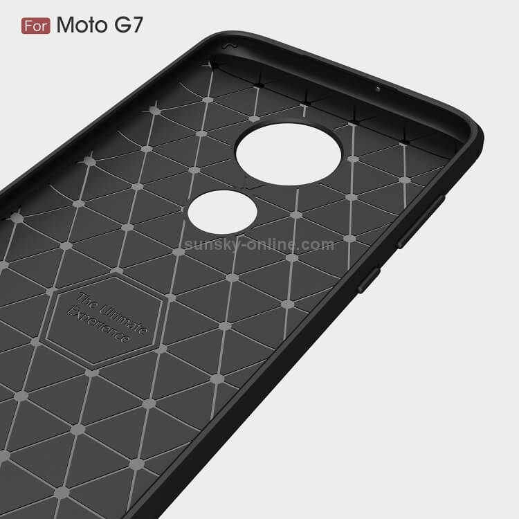 FLEXI TPU Motorola Moto G7 fekete termék 2. képe