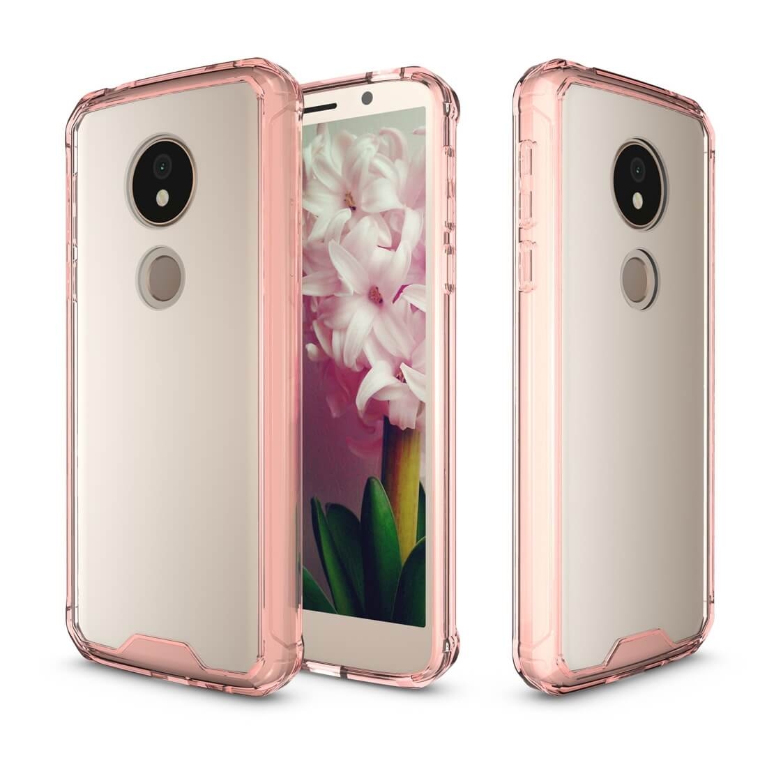 SHOCK Odolný kryt Motorola Moto G6 Play ružový akciós termékkép 1