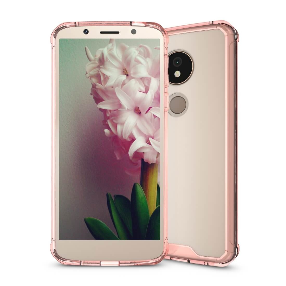 SHOCK Odolný kryt Motorola Moto G6 Play ružový termék 2. képe