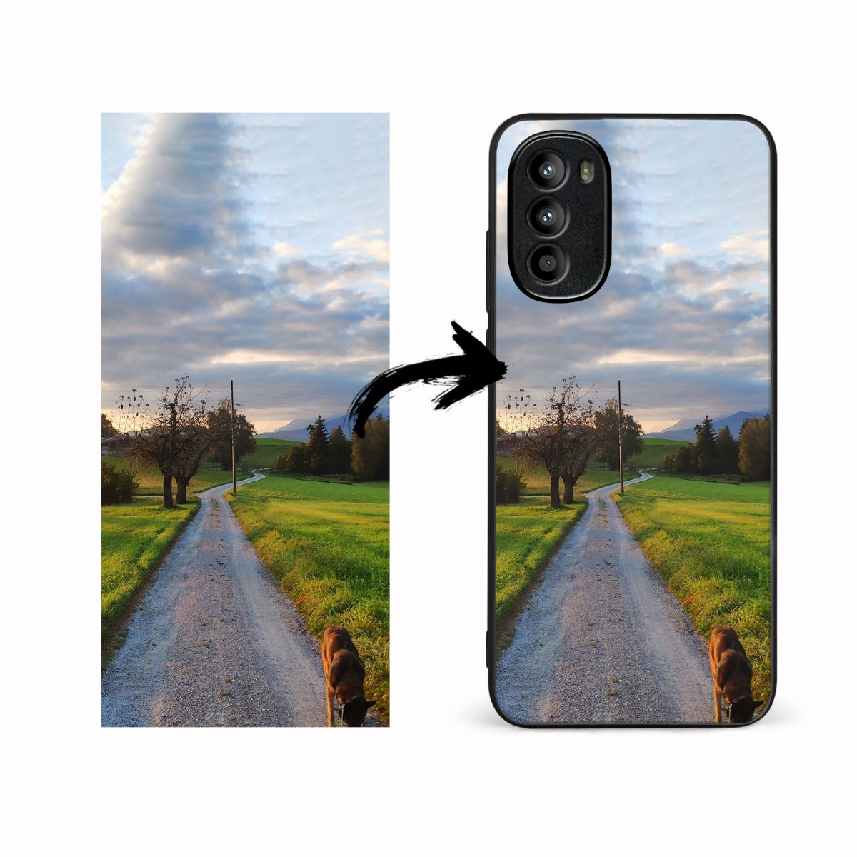 Egyedi fényképes tok Motorola Moto G52 készülékhez akciós termékkép 1