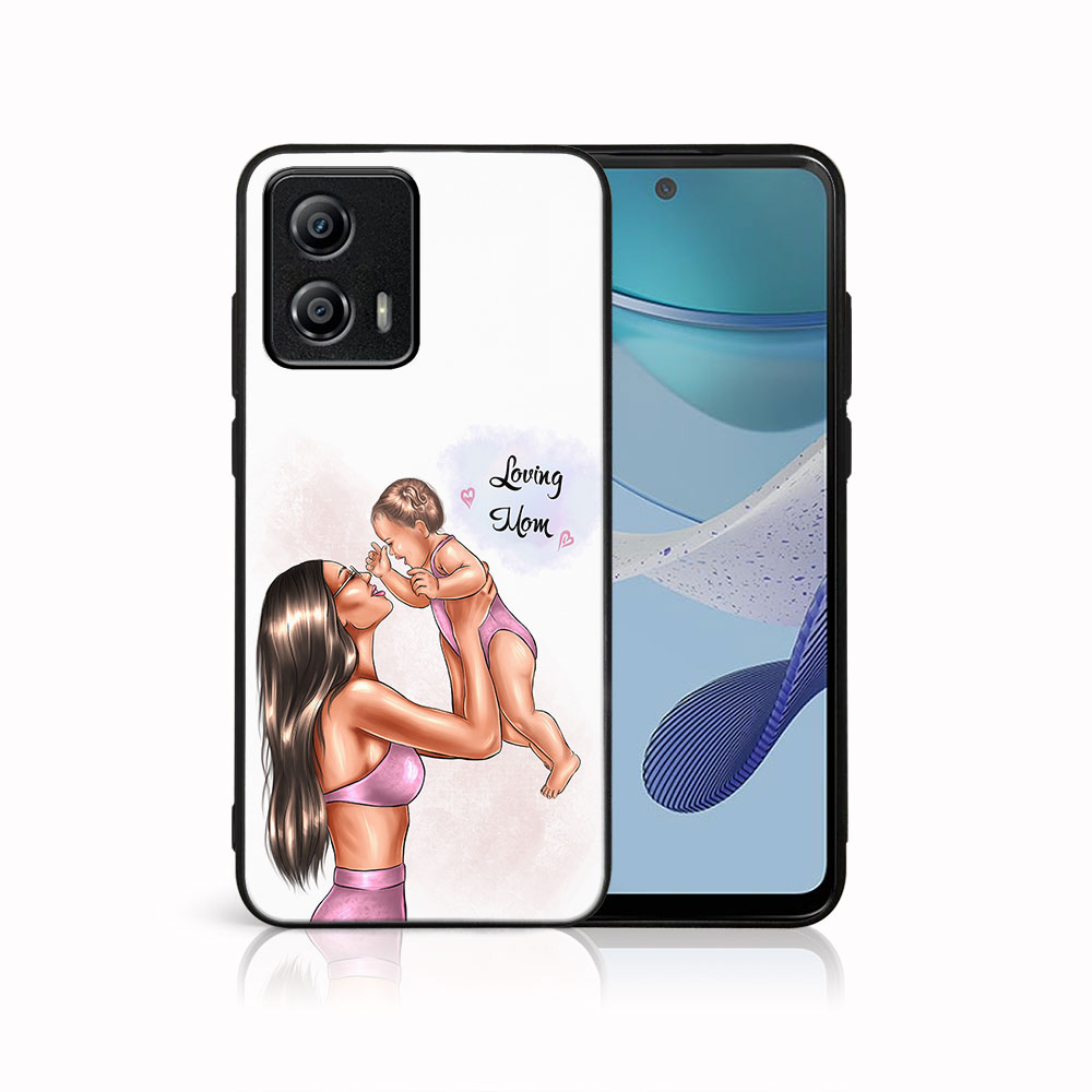 MY ART Védőhuzat Motorola Moto G53 számára 5G LOVING MOM (115) akciós termékkép 1