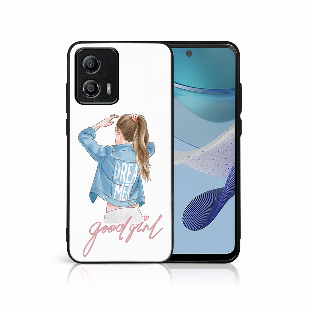 MY ART Védőburkolat Motorola Moto G53-hoz 5G JÓ GIRL (130) akciós termékkép 1
