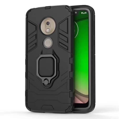 STRONG Ochranný obal Motorola Moto G7 Play čierny akciós termékkép 1