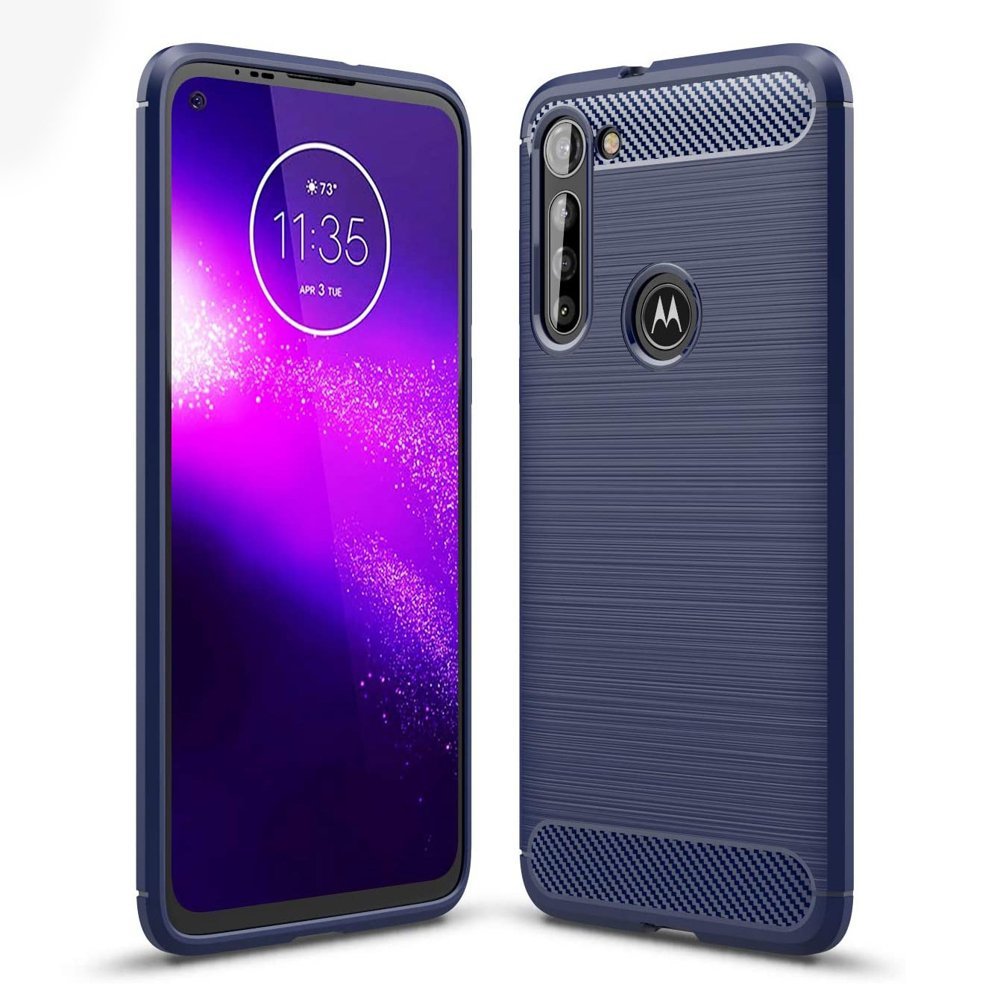 FLEXI TPU burkolat Motorola Moto G8 Power kék akciós termékkép 1