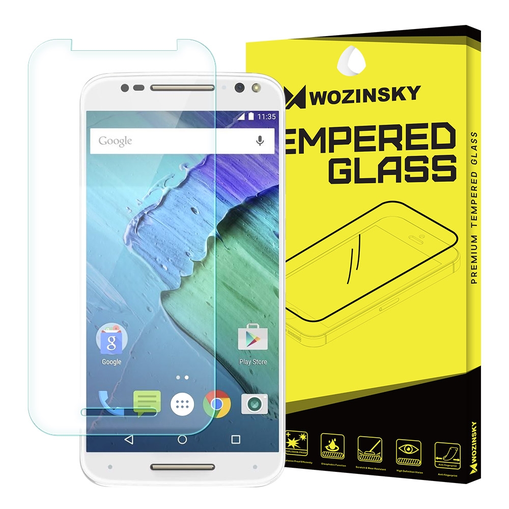 Edzett védőüveg Motorola Moto X Style (XT1572) akciós termékkép 1