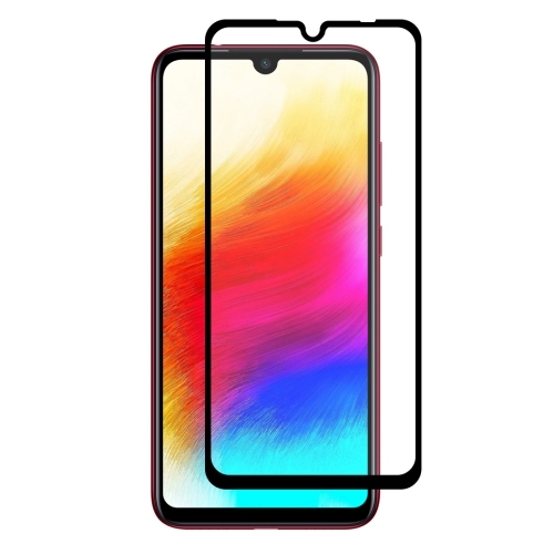 3D edzett üveg Xiaomi Redmi Note 7 fekete