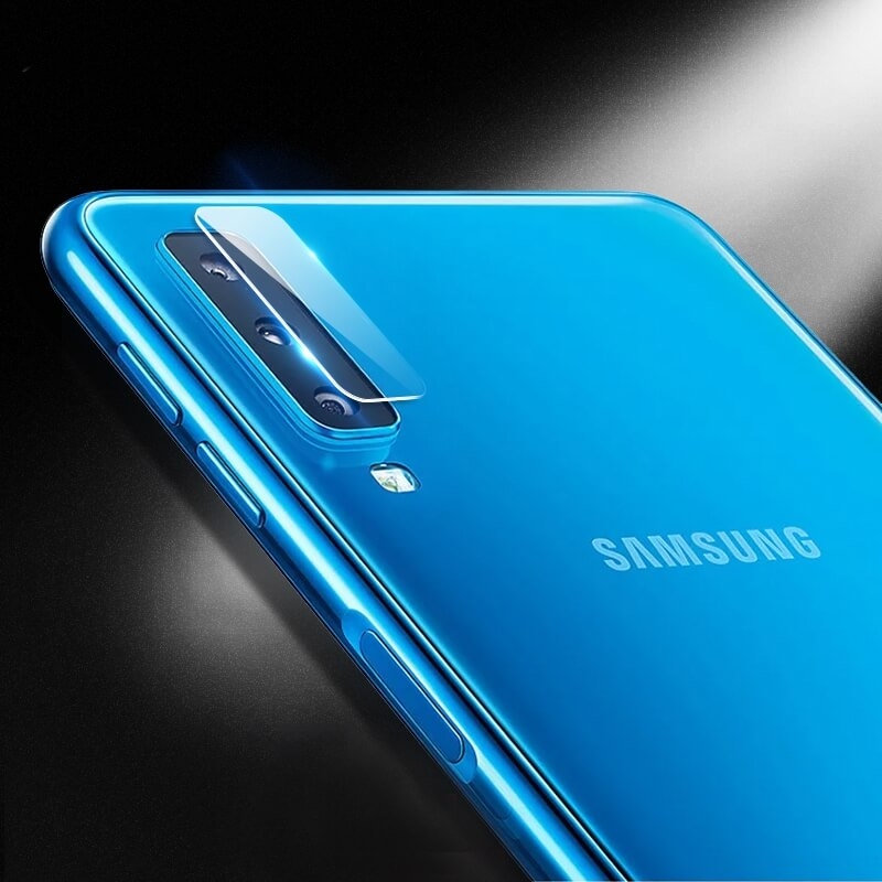 Edzett üveg Samsung Galaxy A7 2018 (A750) fényképezőgéphez akciós termékkép 1