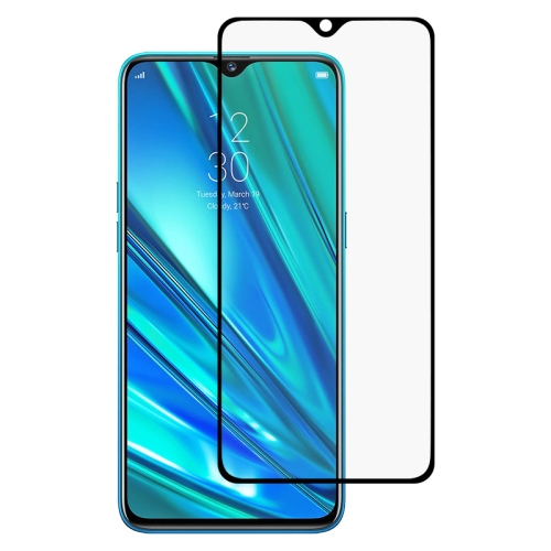 3D Edzett üveg Realme 5 Pro fekete akciós termékkép 1