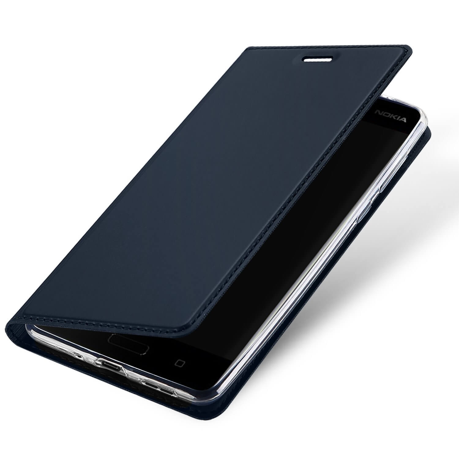 DUX Flipové puzdro Nokia 2 modré termék 2. képe