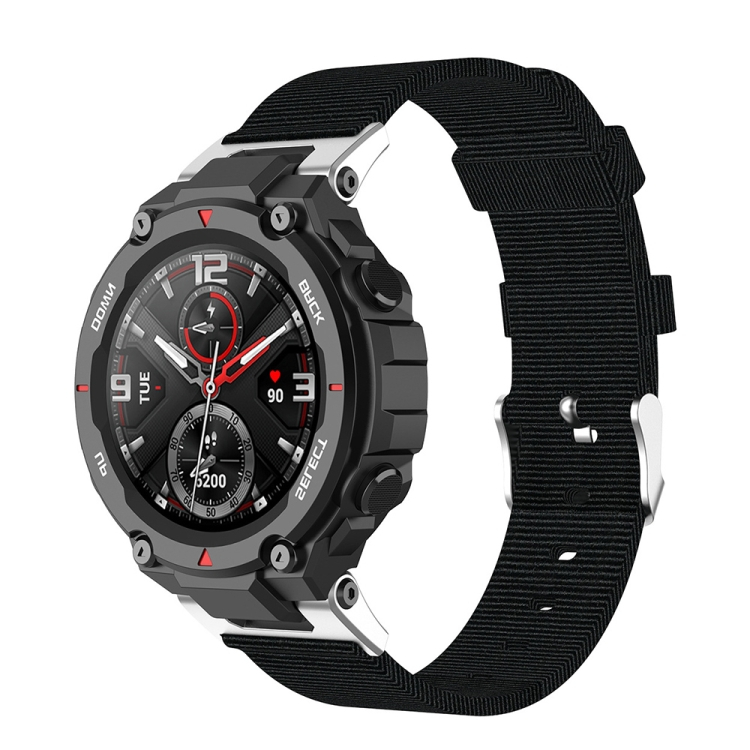 NYLON pánt Amazfit T-Rex / T-Rex Pro fekete akciós termékkép 1