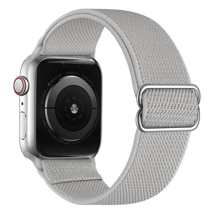 NYLON szíjas Apple Watch 7 (41 mm) / 6 / SE / 5 / 4 (40 mm) / 3 / 2 / 1 (38 mm) szürke termék 2. képe