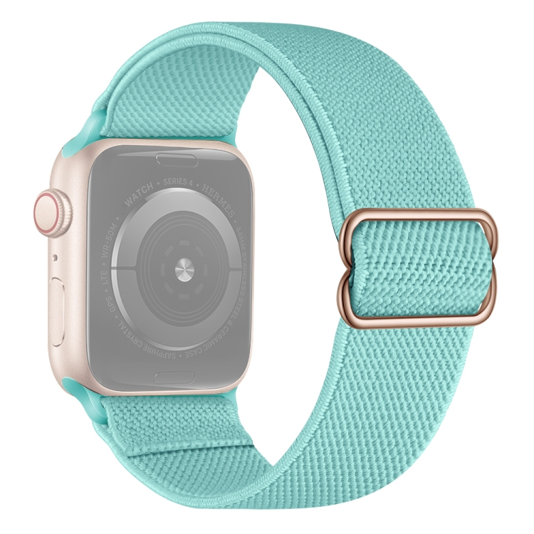 NYLON szíj Apple Watch 7 (41 mm) / 6 / SE / 5 / 4 (40 mm) / 3 / 2 / 1 (38 mm) világoszöld termék 2. képe
