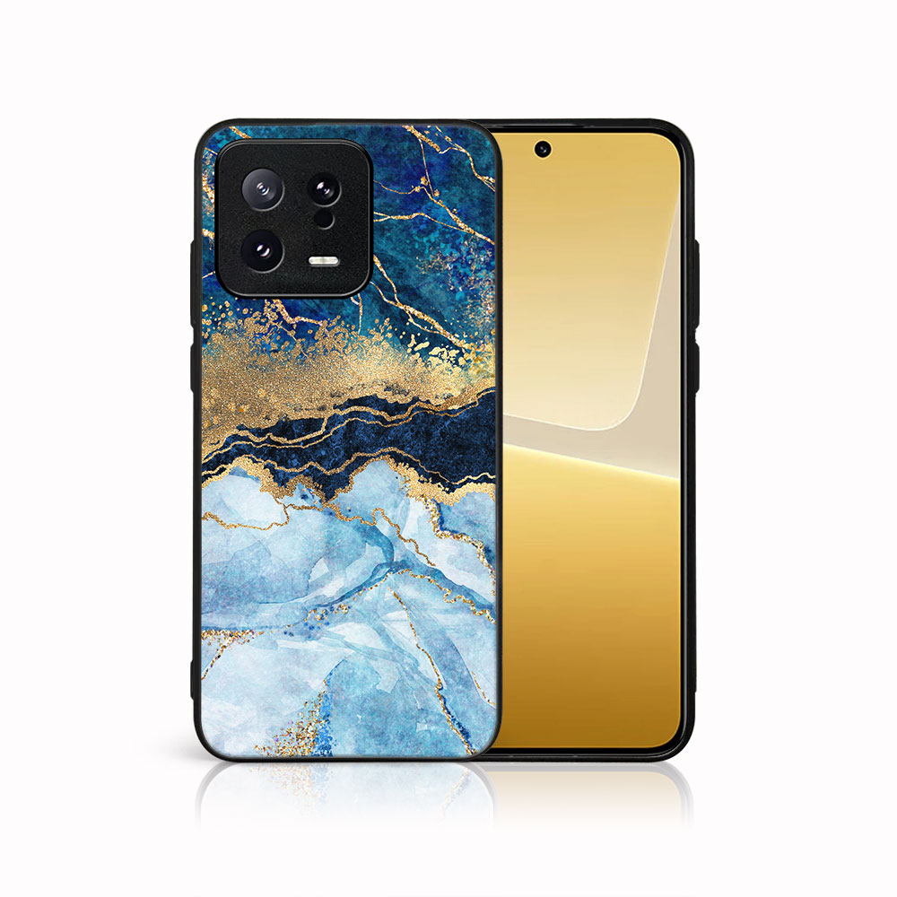 MY ART Védőburkolat a Xiaomi 13-hoz BLUE MARBLE (141) akciós termékkép 1