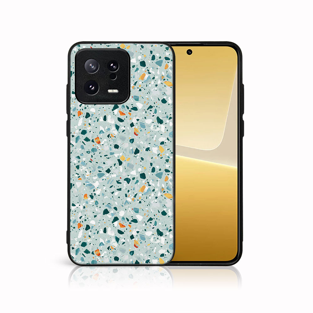MY ART Védőburkolat a Xiaomi 13-hoz BLUE TERRAZZO (164) akciós termékkép 1