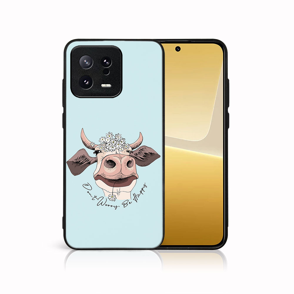 MY ART Védőhuzat Xiaomi 13 HAPPY COW (181) számára akciós termékkép 1