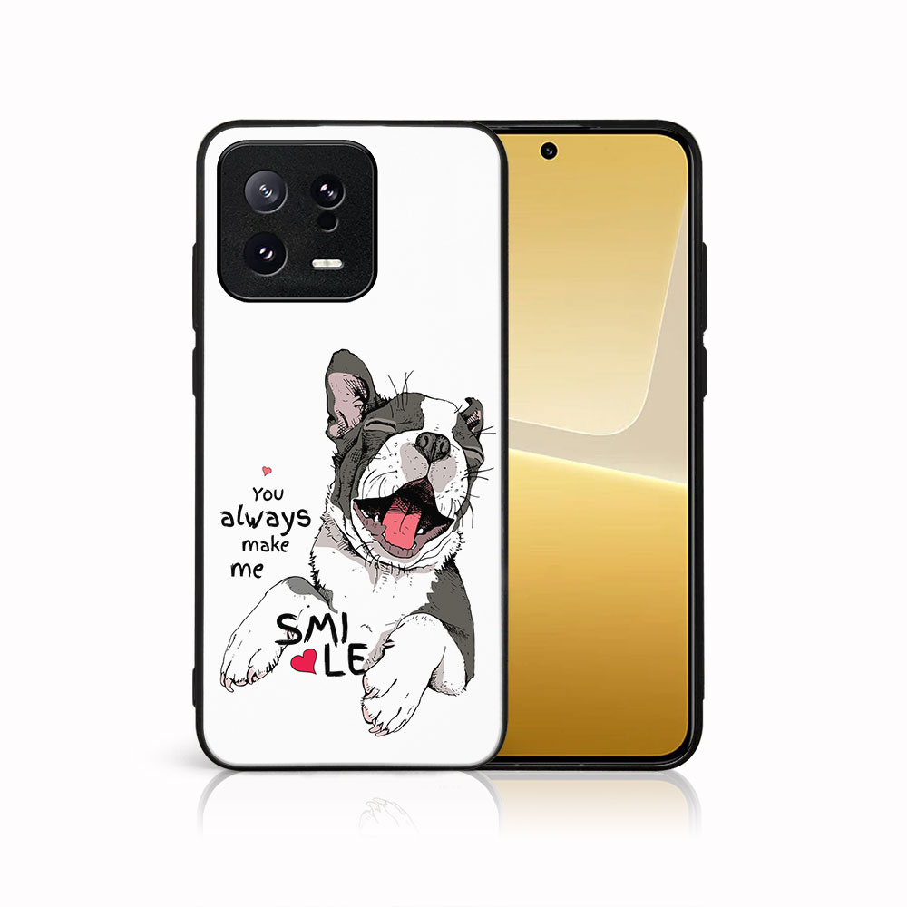 MY ART Védőburkolat a Xiaomi-hoz 13 SMILE (189) akciós termékkép 1