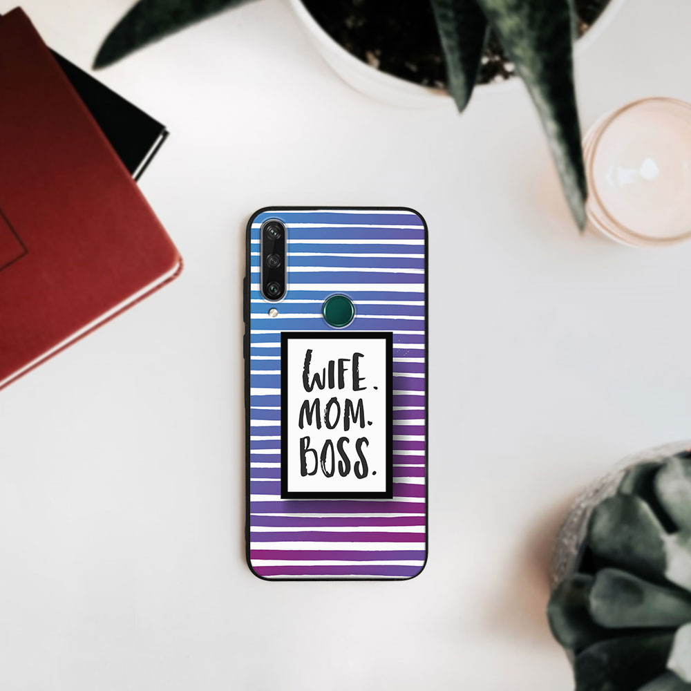 PROTEMIO MY ART szilikon tok Huawei Y6p WIFE (001) készülékhez termék 2. képe