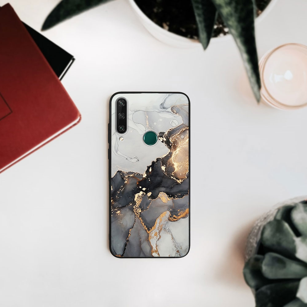 PROTEMIO MY ART Védőburkolat Huawei Y6p GREY MARBLE (140) termék 2. képe