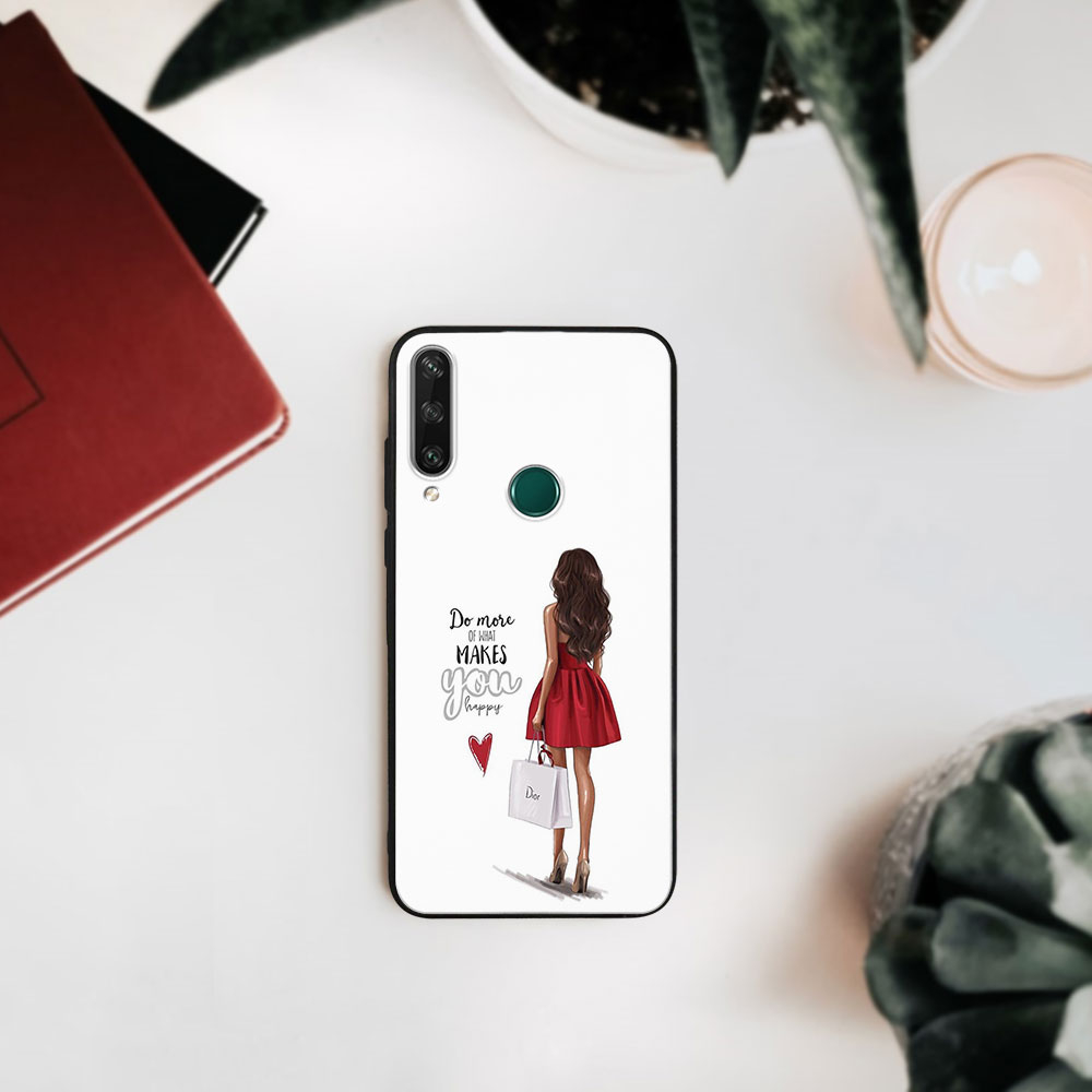 PROTEMIO MY ART Védőtok Huawei Y6p RED DRESS (137) termék 2. képe