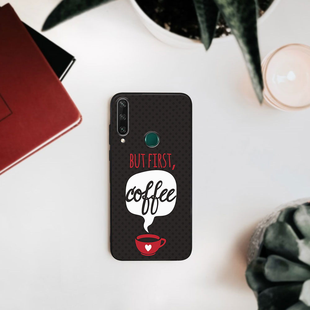 PROTEMIO MY ART Védőtok Huawei Y6p COFFEE (056) termék 2. képe