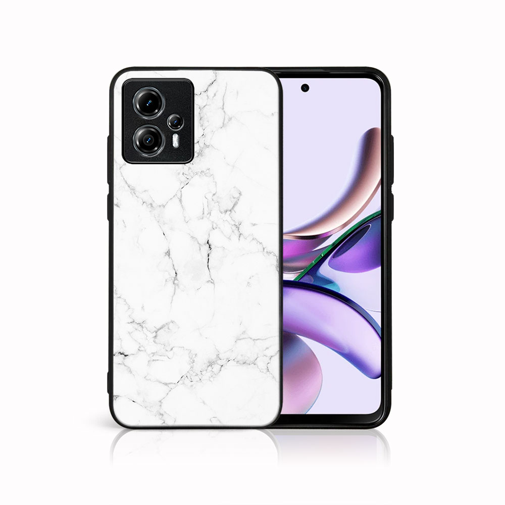 PROTEMIO MY ART Motorola Moto G13 / G23 WHITE MARBLE (144) védőburkolat akciós termékkép 1