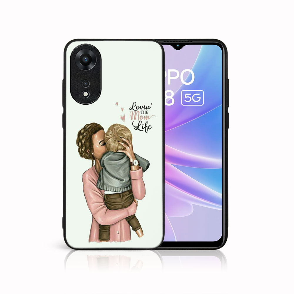 MY ART Védőburkolat a Oppo-hoz A78 5G MOM LIFE (118) akciós termékkép 1