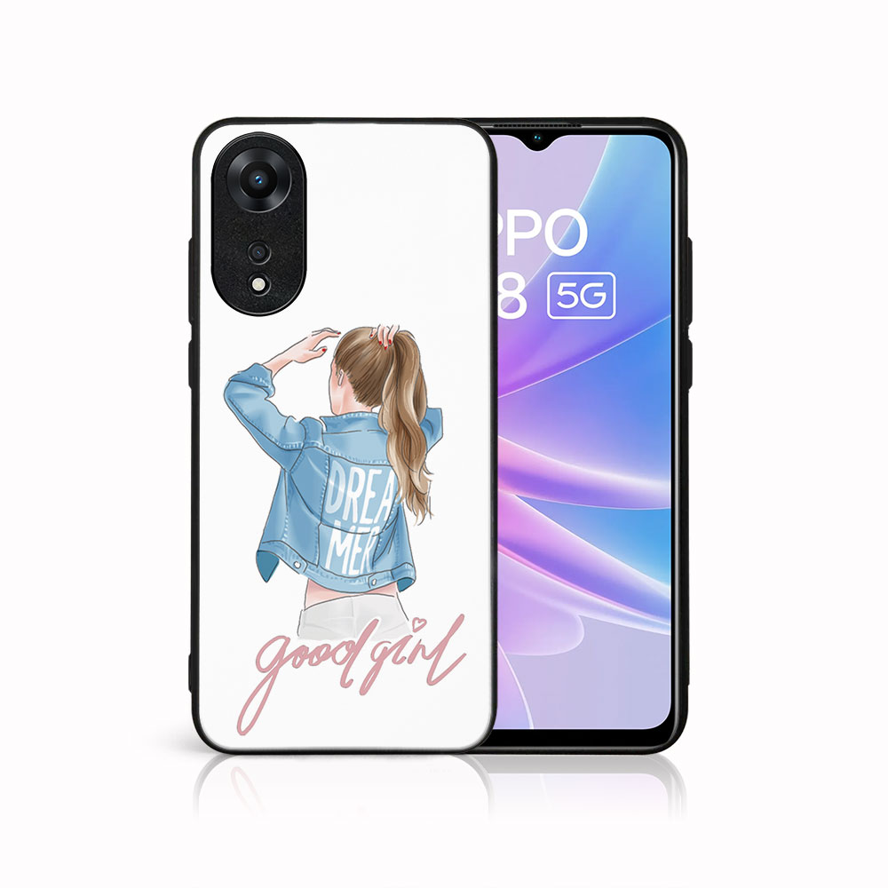 MY ART Védőburkolat a Oppo-hoz A78 5G JÓ GIRL (130) akciós termékkép 1