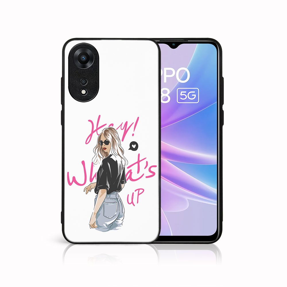 MY ART Védőburkolat a Oppo-hoz A78 5G WHATSUP (132) akciós termékkép 1