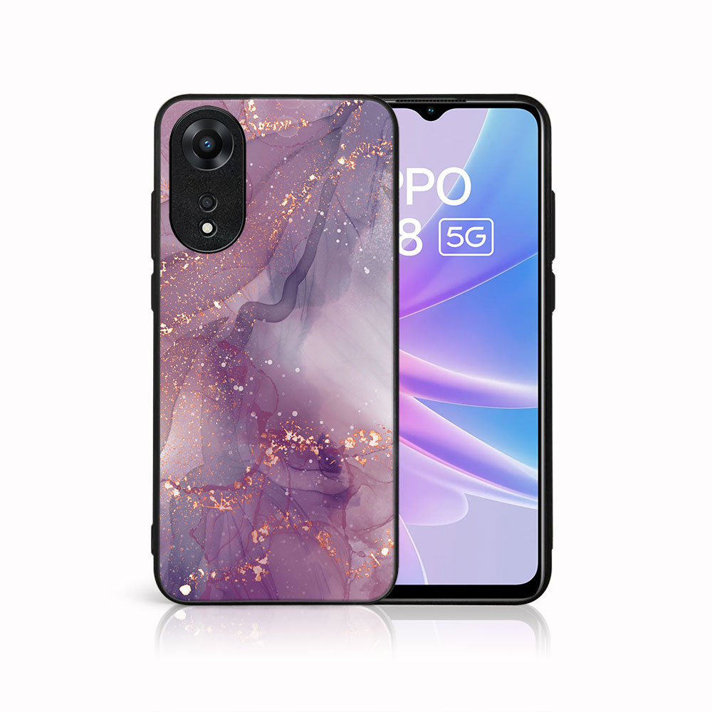MY ART Védőburkolat a Oppo-hoz A78 5G PURPLE (148) akciós termékkép 1