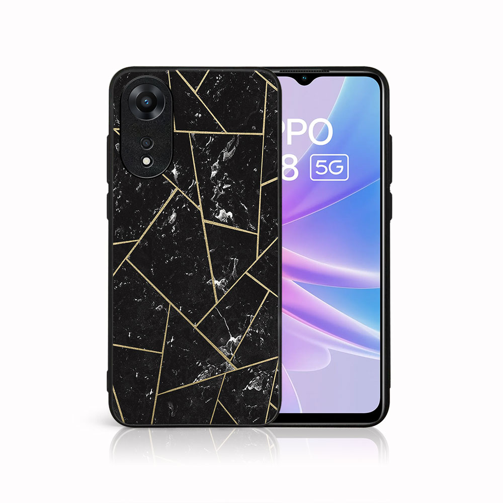 MY ART Védőburkolat a Oppo-hoz A78 5G POLYGONAL (150) akciós termékkép 1